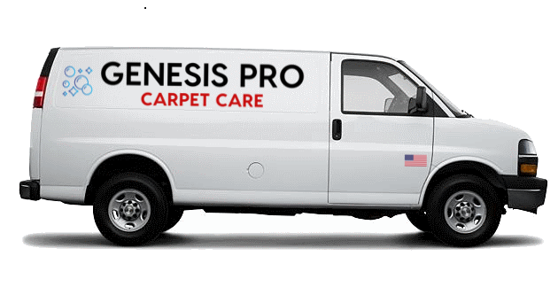 Genesis Pro Carpet Care Work Van. Carpet Cleaning, hardwoods cleaning, truck mount. We specialize in all types of area rugs, flooring and more. 